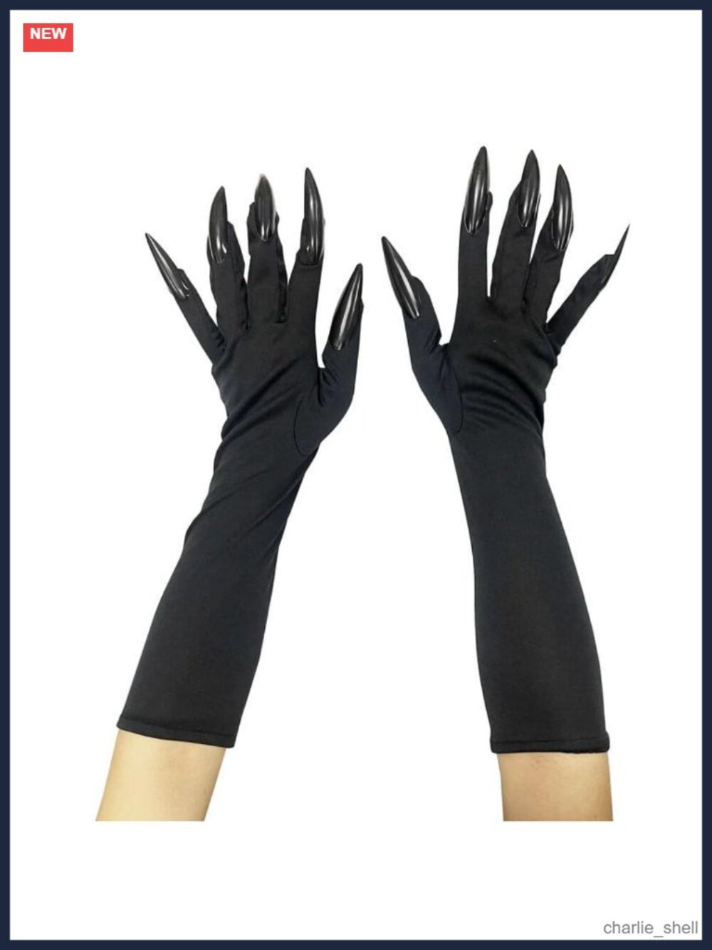 Halloween Claw Gloves with Nails Cosplay Party Accessories